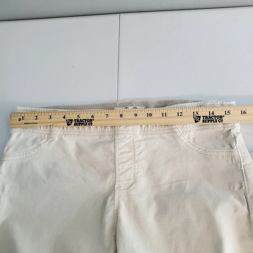 We The Free Free People Corduroy Flare Pants Cream Size 29 Boho Hippie Festival